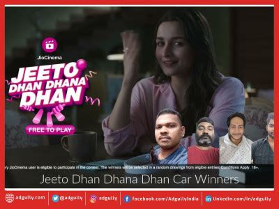 jeeto dhan dhana dhan winner|JioCinema announces ten Jeeto Dhan Dhana Dhan Car winners.